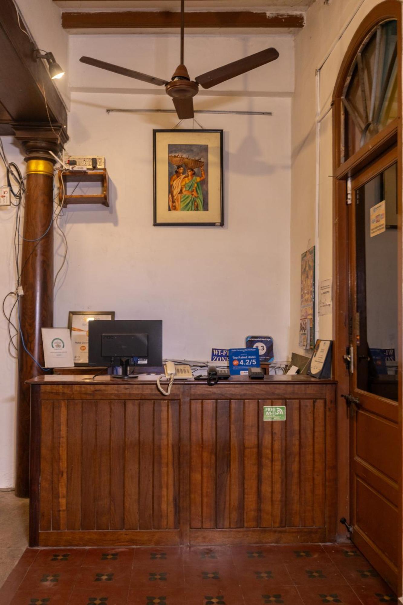 Coramandal Heritage Puducherry Zewnętrze zdjęcie